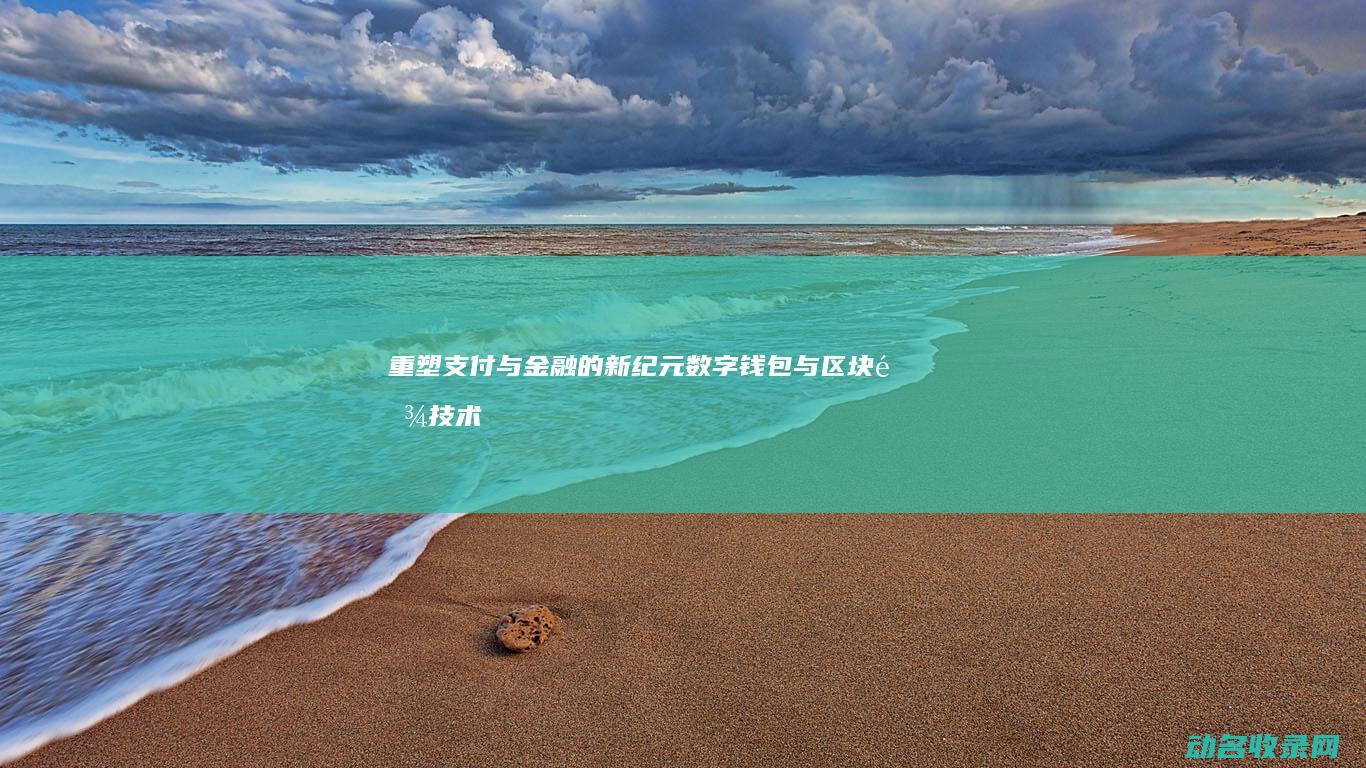 重塑支付与金融的新纪元 数字钱包与区块链技术 (重塑支付与金融的关系)